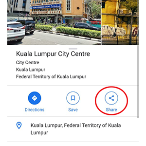 如何获取 Google 地图链接？